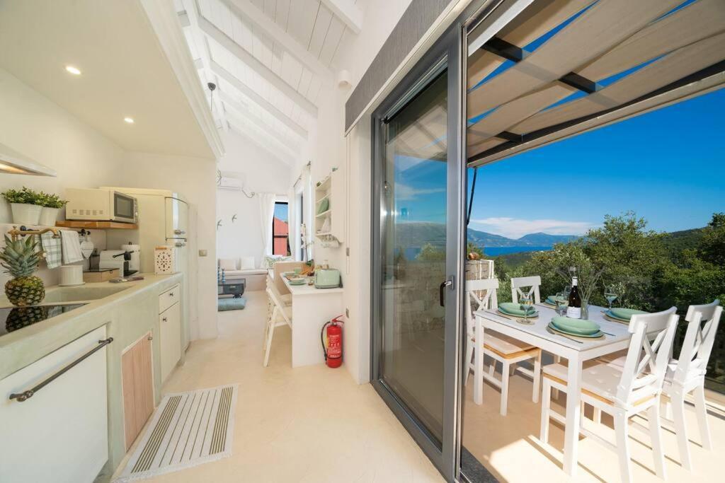 Villa Elisabeth Sea View Private Pool Fiskardo Kefalonia Katsarata Экстерьер фото