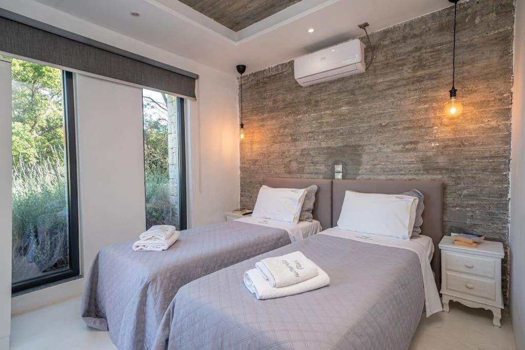 Villa Elisabeth Sea View Private Pool Fiskardo Kefalonia Katsarata Экстерьер фото